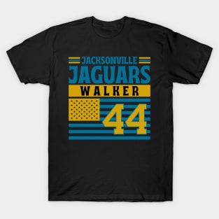 Jacksonville Jaguars Walker 44 American Flag Football T-Shirt